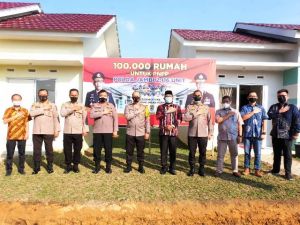 Polda Jambi Dapat Jatah Terbanyak dalam Program 100.000 Rumah Untuk PNPP