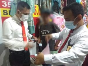 Tegakkan Perda, 39 Orang Terjaring Razia Masker 