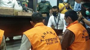 Tim Gabungan Polda Jambi Ungkap Ilegal Logging di Petaling, 3 Orang Ditahan