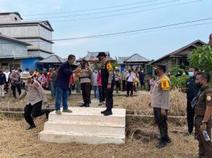 Kapolda Jambi Sambangi Korban Kebakaran hingga Bagikan Sembako