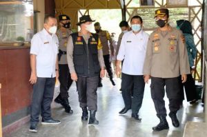 Kapolda Jambi Bahas Vaksinisasi hingga Penambahan Ruang Isolasi Bersama Pemkab Bungo