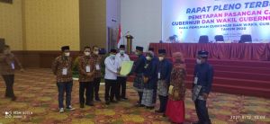 KPU Langsung Antar SK Penetapan Cagub Terpilih Ke DPRD Provinsi Jambi