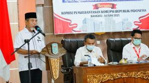Rakor dan Monitoring Pencegahan Korupsi di Merangin, KPK Pesan Delapan Poin Penting