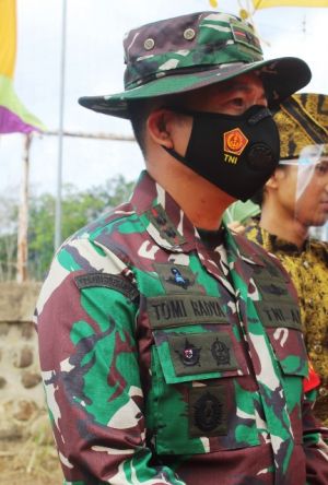 Pembukaan TMMD Sukses, Dandim Sarko: Terimakasih