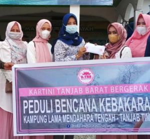 Ringankan Beban Korban Kebakaran, Warga Menteng: Terima Kasih Kartini Tanjabbar