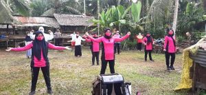 Dengan Senam dan Edukasi Trauma Healing Pertahankan Imun dan Rasa Optimis di Tengah Pandemi