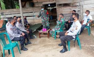 Beri Semangat ke Satgas, Pasiter Satgas : Jadikan TMMD Penyemangat Persatuan dan Kesatuan