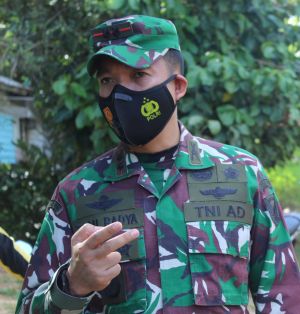 Dansatgas Optimis Program TMMD di Desa Bukit Beringin Tepat Waktu