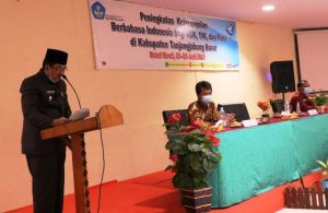 Bupati Buka dan Apresiasi Peningkatan Keterampilan Berbahasa Indonesia ASN, TNI, dan Polri