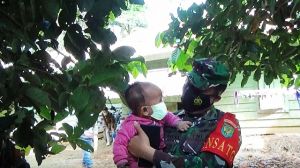Anggota DPR RI Apresiasi Sosialisasi Cegah Stunting TMMD ke-111 Kodim 0420/Sarko