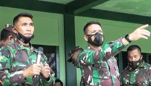 TMMD di Desa Bukit Beringin, Dansatgas: Berikan yang Terbaik Untuk Masyarakat