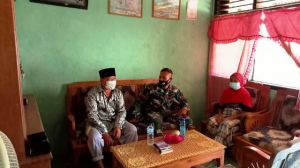 Angjangsana ke Rumah Warga, Satgas TMMD Ajak Warga Patuhi Prokes Cegah Penularan Covid-19