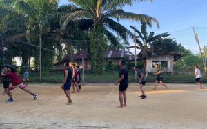 Bergelut Dengan Pengerjaan Bangunan, Tidak Melupakan Untuk Olah Raga 