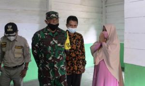 Tim Wasev Mabesad Tinjau RTLH di Bukit Beringin, Warga Penerima RTLH: Terimakasih Bapak TNI