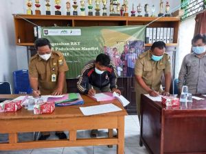 Pengesahan RKT HTR Padukuhan Mandiri