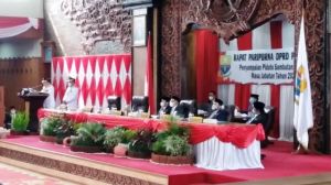 Pidato Perdana Di Gedung DPRD Provinsi Jambi, Al Haris: Bantu Saya dan Nasehati Saya Jika salah