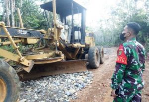 Optimis Program TMMD Over Target, Dansatgas: Berkat Gotong Royong  Bersama Masyarakat