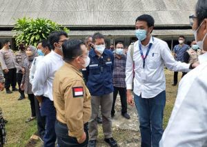 Jajaki RS Khusus Covid-19, Gubernur Jambi Didampingi Bupati Batanghari Tinjau  RS Pertamina Bajubang