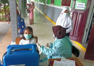 Dua Siswanya Alami Mual Setelah Vaksinasi, Ini Penjelasan Wakil Kepsek SMPN 1 Kota Jambi 