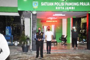 Apel di Kantor Sat-POLPP , Kapolda Jambi: Jangan Aniaya Masyarakat
