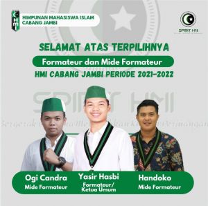 Yasir Hasbi Terpilih Jadi Ketua Umum HMI Cabang Jambi