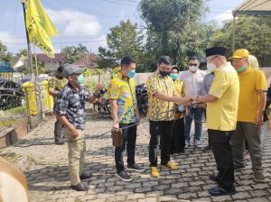 CE IntruksikanPengurus dan Kader Golkar Ikut Sosialisasi 5 M dan Ajak Warga Divaksin Covid-19