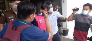 Setelah Diperiksa Penyidik Kejari, Subhi Ditahan di Polsek Telanaipura