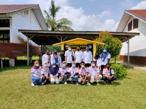 Mahasiwa KKN Posko V Sosialisasi PHBS di SDN 64/IX Bakung Padang Muaro Jambi