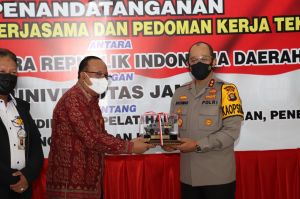 Gandeng UNJA, Irjen Pol A Rachmad Wibowo Genjot Kualitas Intelektual Penyidik Polda Jambi