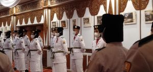 54 Anggota Paskibra Provinsi Jambi Dikukuhkan, Al Haris : Mudah-mudahan Semua Berjalan Sukses