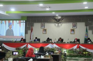 DPRD Kota Jambi Gelar Rapat Paripurna Mendengarkan Pidato Presiden RI
