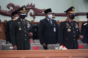 Danrem 042 Gapu Hadiri Rapat Paripurna Istimewa DPRD Provinsi Jambi