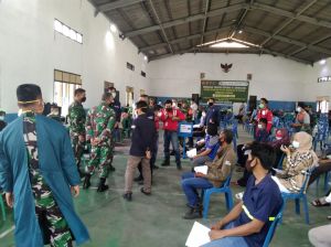 Korem 042 Gapu Serbu Tebingtinggi Dengan Vaksinasi