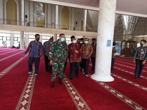 Danrem 042/Gapu Dampingi Wagub Jambi Tinjau Kesiapan MTQ Tingkat Provinsi di Tanjab Barat