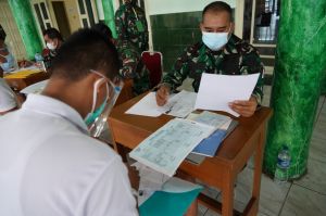 Kodim 0415/Jambi Kirim 316 Pemuda Ikuti Seleksi Penerimaan Calon Bintara PK TNI AD 2021