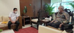 Dorong Pembangunan Pelabuhan Ujung Jabung, Al Haris Temui Menteri PUPR