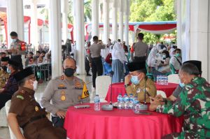 Gubernur Jambi hingga Kapolda Hadiri Vaksinasi Merdeka Serentak se Indonesia, Ini Pesan Presiden