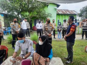 Kapolda Jambi Targetkan 250-300 Dosis Vaksin Perhari, di Delapan Titik Masing-Masing Polsek