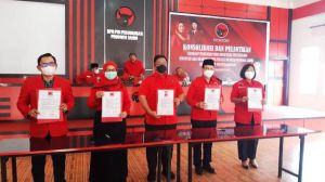 5 Pengurus Baru PDIP Jambi, Ada Ratu, Ahmadi Zubir dan Ustaz Amin Gantikan Kiai Sani