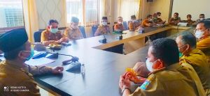 Gelar Rapat Evaluasi PPKM Level 2, Mashuri Ingin Tembus PPKM Non Level