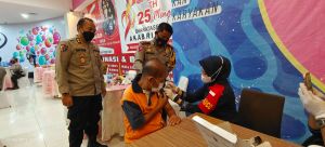 Puluhan Pasien ODGJ di Jambi Ikuti Vaksinasi Alumni Akabri 96