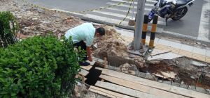 Lagi, DPRD Kota Jambi Sorot Pengerjaan Drainase Yang Terkesan Asal-asalan