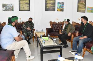 Kasrem 042 Gapu Terima Audiensi HMI Cabang Jambi