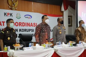 Rakor dengan APH, Firli: Jangan Ada Kesan KPK Ganggu Tugas Kepolisian dan Kejaksaan