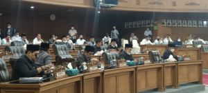 DPRD Muarojambi Gelar Paripurna Ranperda Perubahan APBD 2021