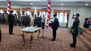 Fajarman Dilantik Jadi Sekda, Bupati Merangin: Ini  Adalah Takdir Prestasi Sendiri