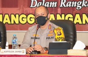 Jemput Bola, Kapolda Jambi Sasar Pelaksanaan Vaksinasi di Lingkungan RT 