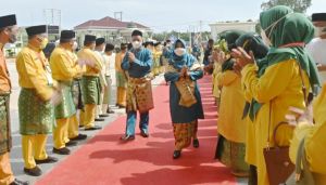 Bupati Merangin Mashuri Optimis Menang Setelah Cek Posko Kafilah