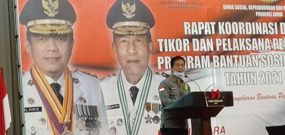Kepala Dinas Sosial Kependudukan dan Pencatatan Sipil Provinsi Jambi Arief Munandar