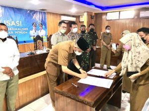 Kesbangpol Provinsi  Gelar Sosialisasi Warga Komitmen Tolak Radikalisme dan ISIS